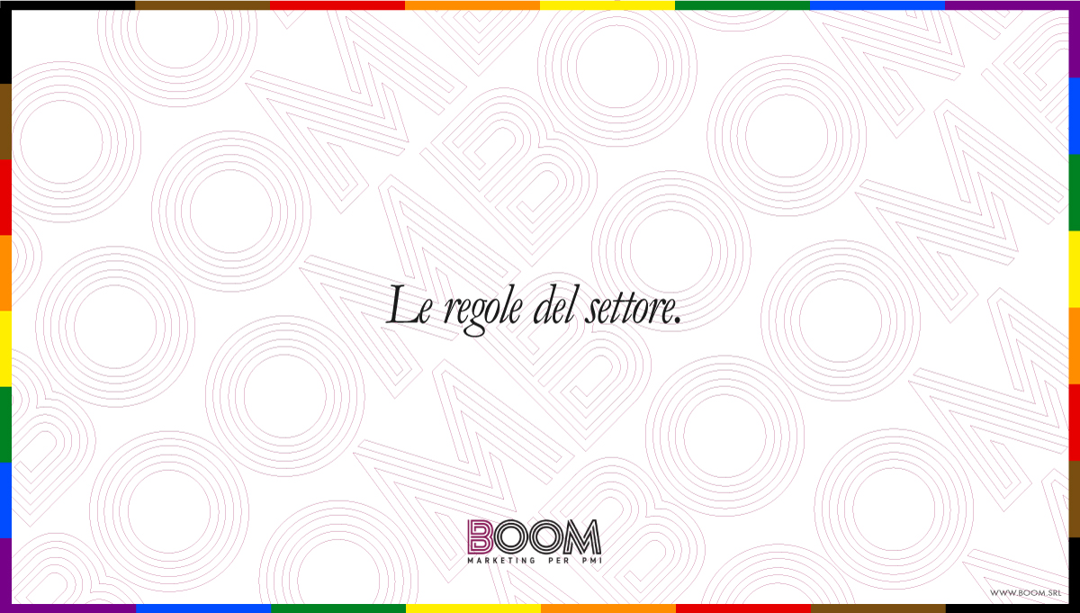 Le regole del settore