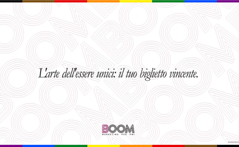 L’arte dell’essere unici