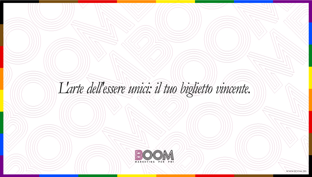 L’arte dell’essere unici