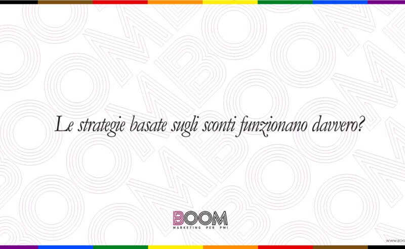 Le strategie basate sugli sconti funzionano davvero? 