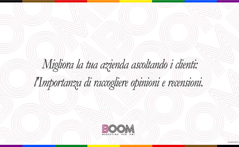 Migliora la tua azienda ascoltando i clienti