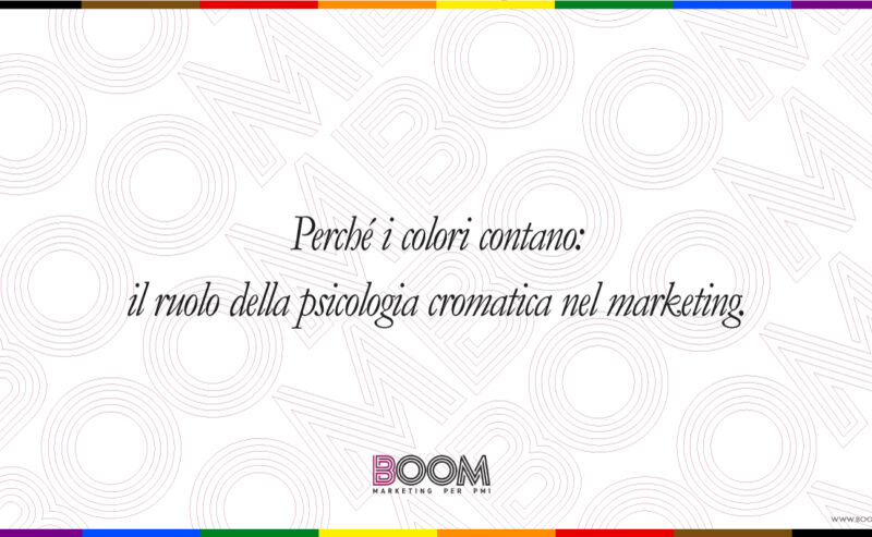 Il ruolo dei colori nel marketing