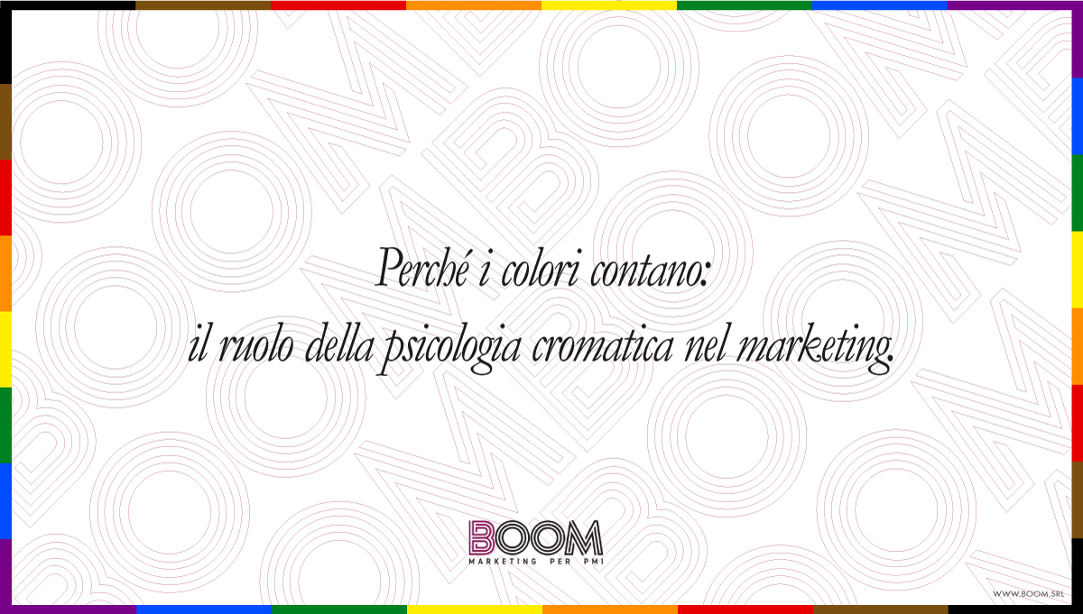 Il ruolo dei colori nel marketing
