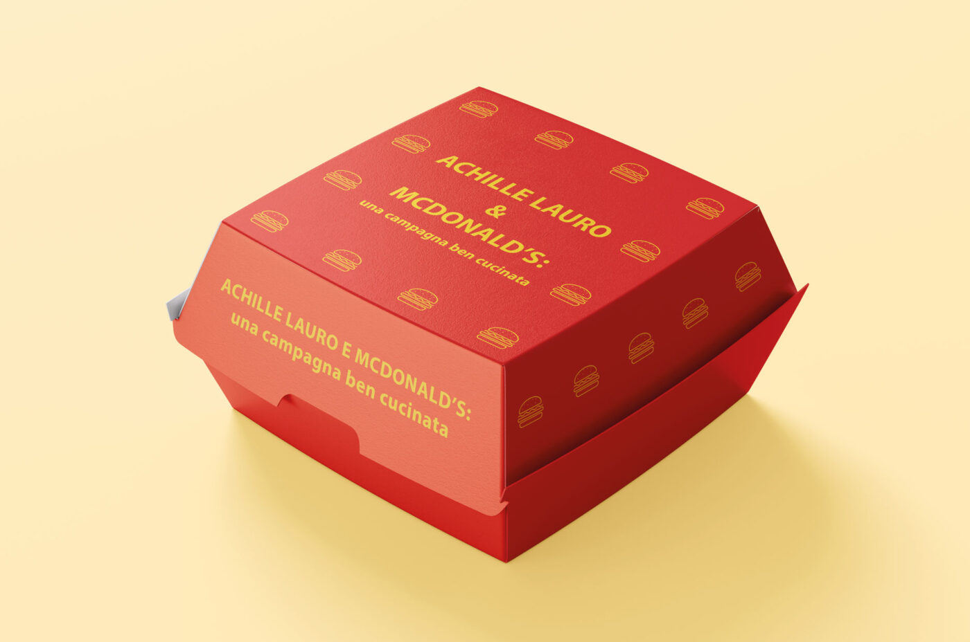Achille Lauro e McDonald’s: una campagna ben cucinata 