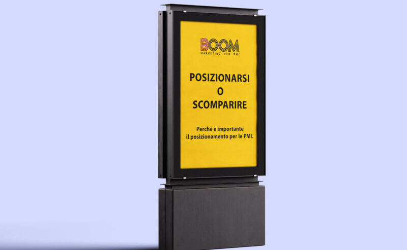 Posizionarsi o scomparire: perché è importante il posizionamento per le PMI